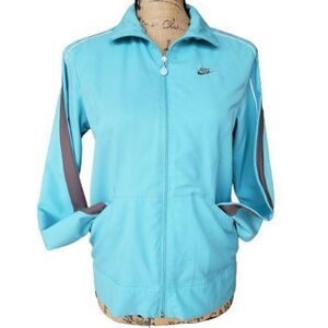 Nike Women's Jacket Small Vintage Lightweight Full Zip Sports Jacket Small